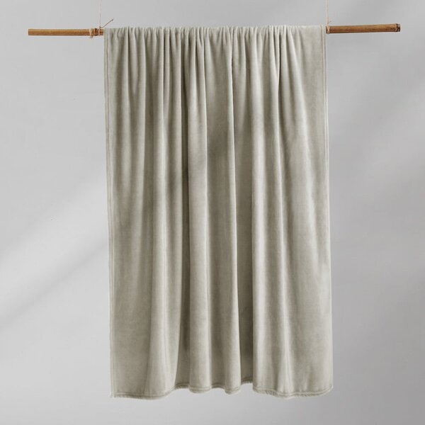 Beżowy koc z mikropluszu 160x210 cm Mic – Restilo