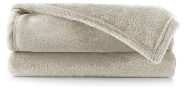Beżowy koc z mikropluszu 160x210 cm Mic – Restilo