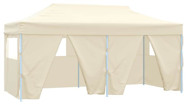 Profesjonalny, składany namiot imprezowy, 4 ściany, 3x6 m, stal