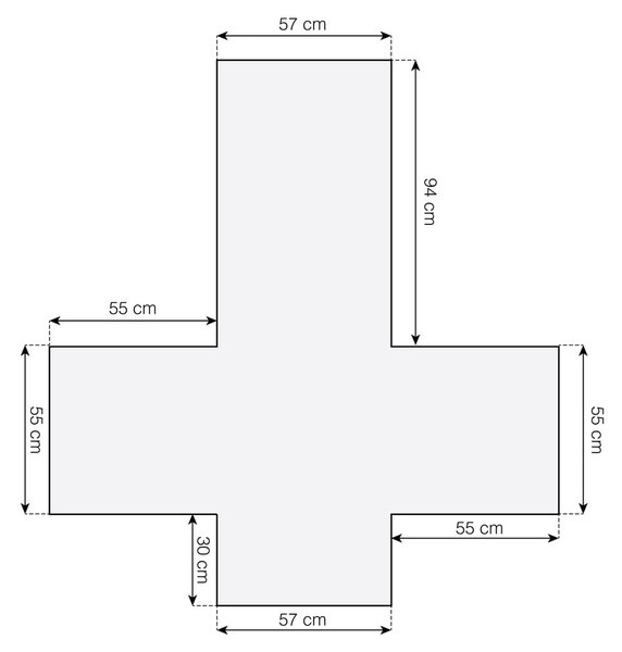 Żółty ochronny pokrowiec na fotel 165 cm Lounge – douceur d'intérieur