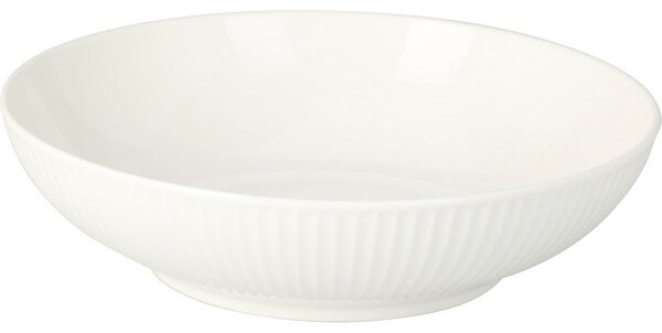 Zestaw 6 porcelanowych talerzy głębokich Linie 20 cm