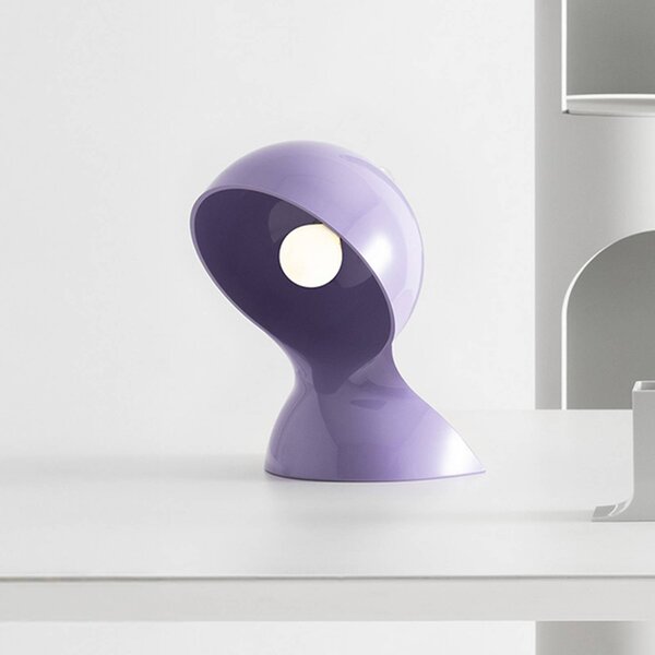 Artemide Lampa stołowa Dalù, fioletowy / różowy / bladoróżowy, salon / jadalnia, tworzywo sztuczne, design