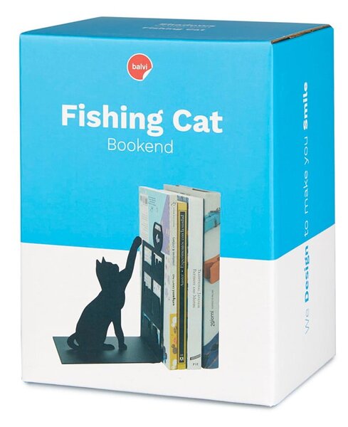 Podpórka do książek Fishing Cat – Balvi