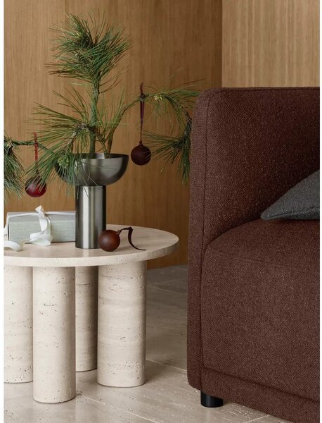 Szary wazon ze stali nierdzewnej (wysokość 21 cm) Miyabi – Blomus