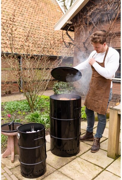 Skórzany fartuch ogrodowy Esschert Design Barbecue