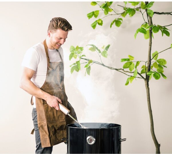 Skórzany fartuch ogrodowy Esschert Design Barbecue