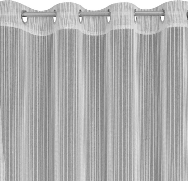Firana gotowa EUROFIRANY Noelia 140 x 250 cm Srebrny
