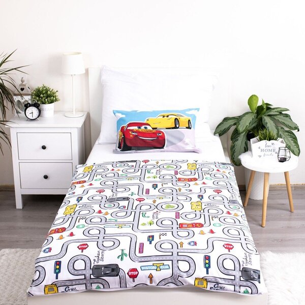 Bawełniana pościel dziecięca do łóżeczka 100x135 cm Cars – Jerry Fabrics