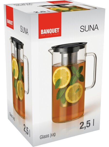 Banquet Dzbanek szklany Suna 2,5 l