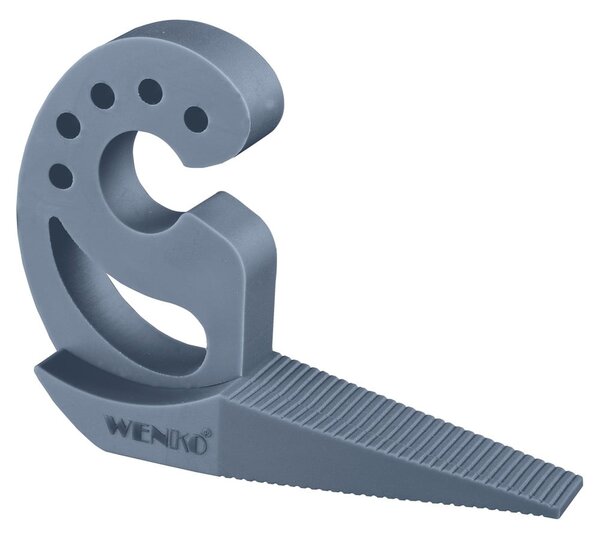 Szaroniebieski stoper do drzwi i okien Wenko Multi-STOP®