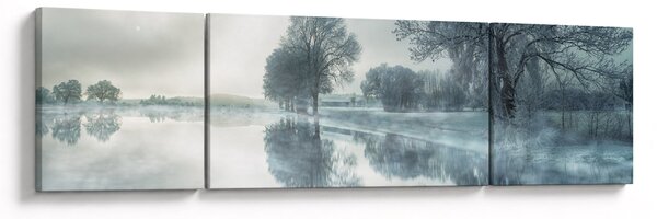 Obraz zimowej natury (170x50 cm)