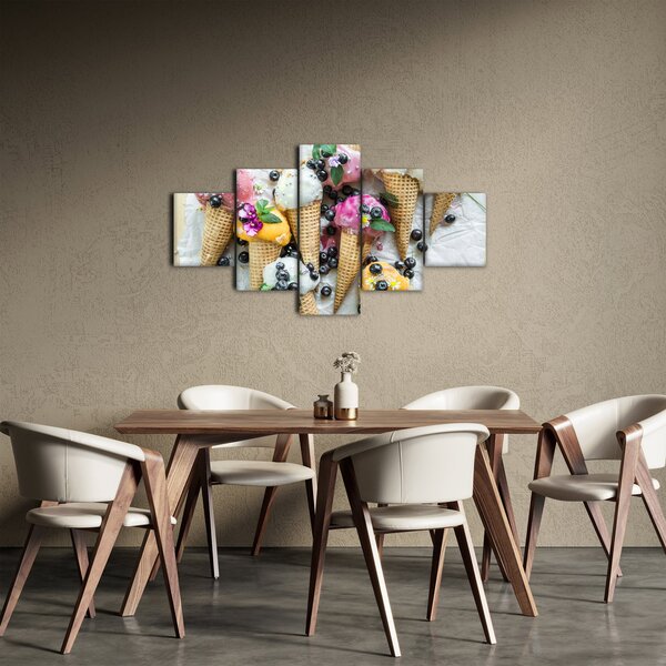 Obraz z lodami (125x70 cm)