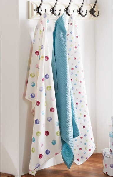 Bawełniane ścierki zestaw 3 szt. 45x65 cm Spotty Dotty – Cooksmart ®
