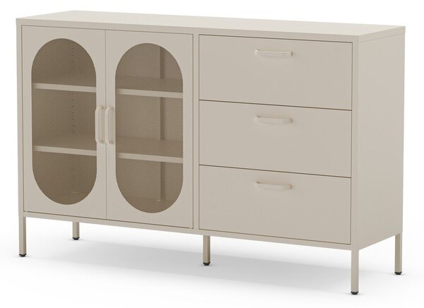 Kremowa komoda 140x90 cm Diora – Marckeric