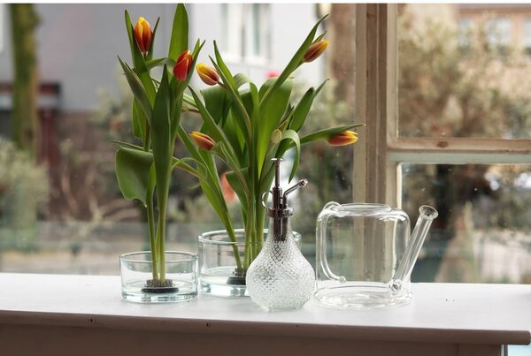Szklana konewka Esschert Design Clear, 1,5 l