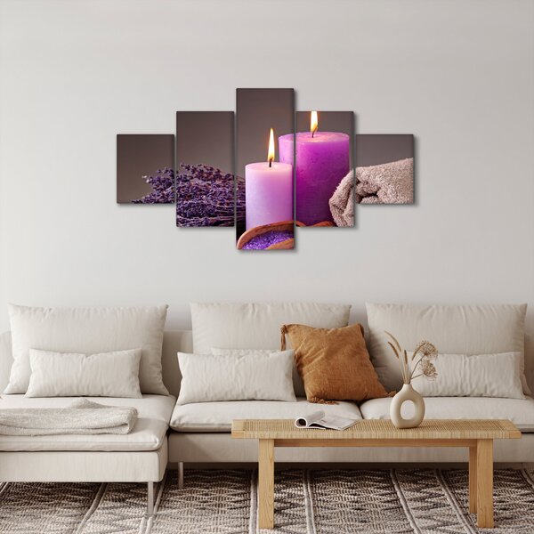 Obraz rzeczy spa (125x70 cm)