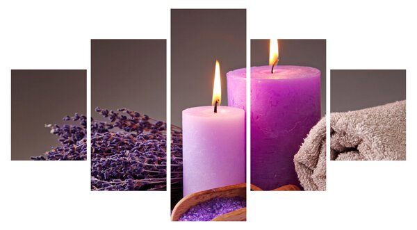 Obraz rzeczy spa (125x70 cm)