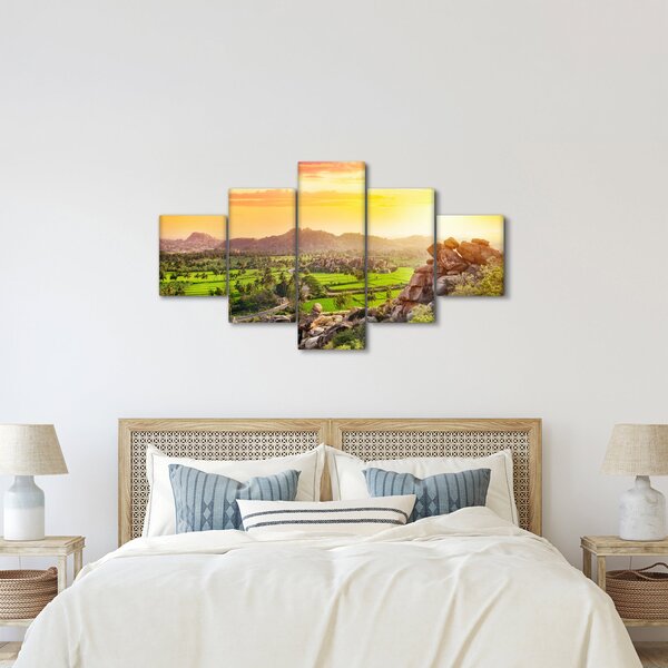 Obraz doliny Hampi w Indiach (125x70 cm)