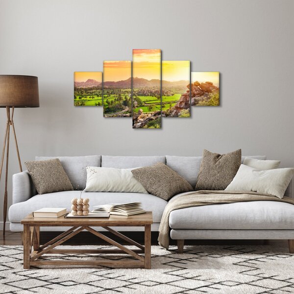 Obraz doliny Hampi w Indiach (125x70 cm)