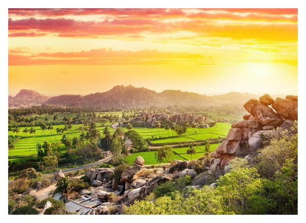 Obraz doliny Hampi w Indiach (70x50 cm)