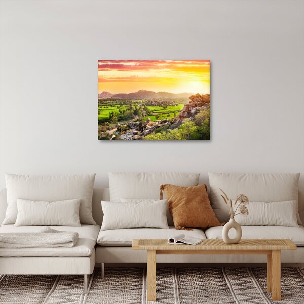 Obraz doliny Hampi w Indiach (70x50 cm)