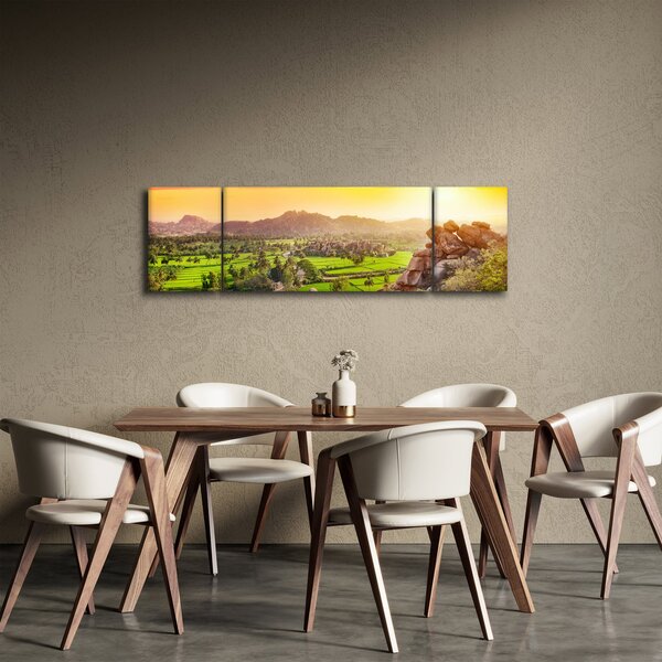 Obraz doliny Hampi w Indiach (170x50 cm)