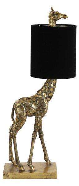 Czarno-brązowa lampa stołowa (wysokość 61 cm) Giraffe – Light & Living