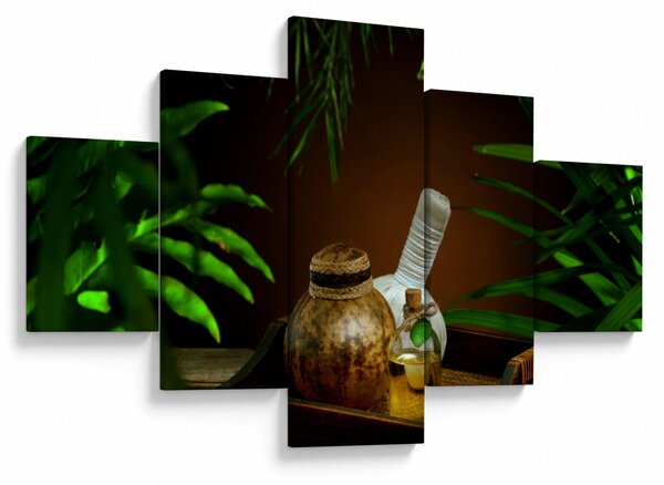 Obraz rzeczy spa (125x70 cm)