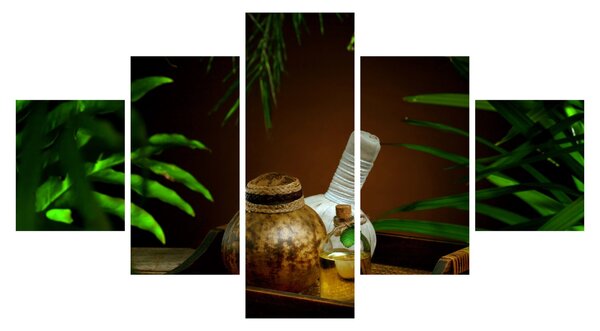 Obraz rzeczy spa (125x70 cm)
