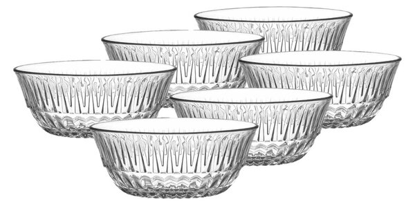 Szklane miski zestaw 6 szt. 0.345 l – Hermia