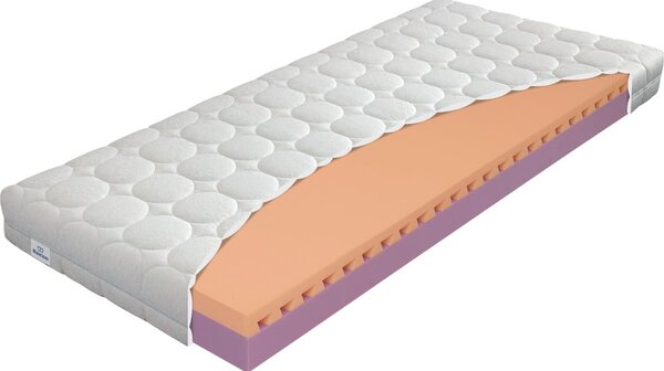 Średnio twardy/miękki piankowy materac dziecięcy dwustronny 90x200 cm Junior Relax 13 – Materasso