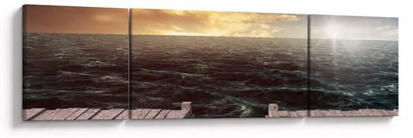Obraz morza (170x50 cm)