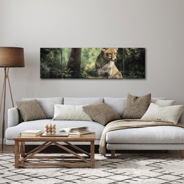 Obraz lisa (170x50 cm)