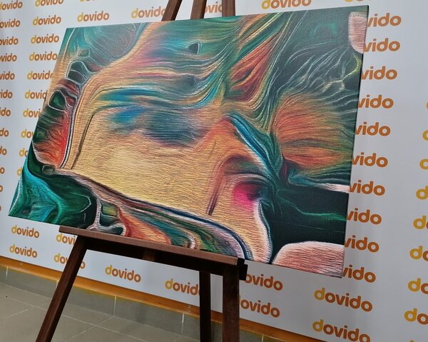 Obraz abstrakcja psychodeliczna
