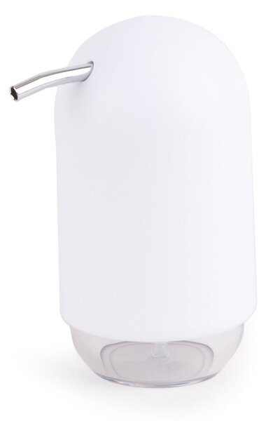 Biały plastikowy dozownik do mydła 230 ml Touch – Umbra