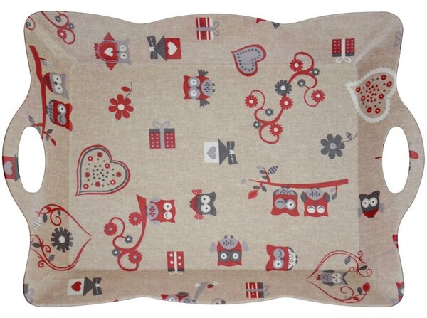 Taca VIVENZI Sowy (53 x 38 cm)