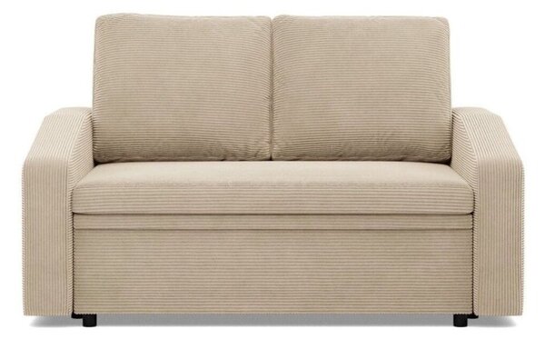 Sofa z funkcjÄ spania, BLOM, sztruks, 148x87x90 cm, beÅ¼owy | TYLETEGOTU
