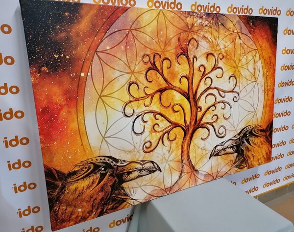 Obraz magiczne drzewo życia