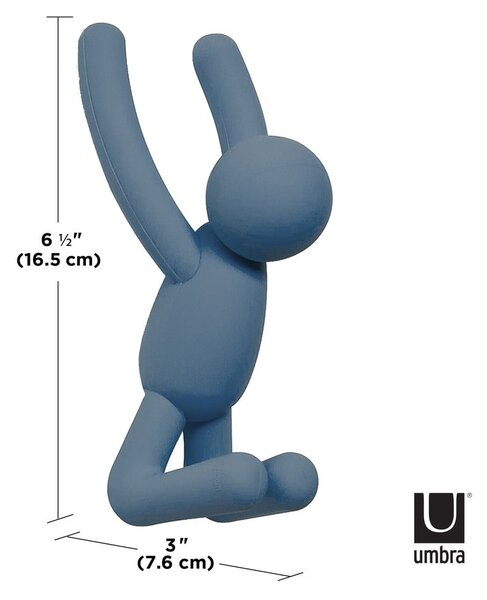 Ścienne plastikowe haczyki zestaw 3 szt. Buddy – Umbra