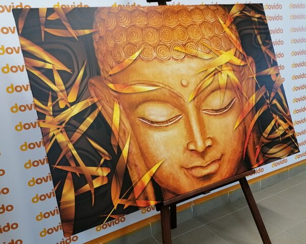 Obraz uśmiechnięty Budda
