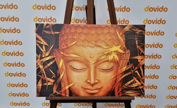 Obraz uśmiechnięty Budda