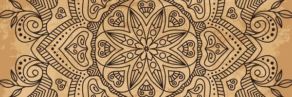Obraz Mandala z antycznym akcentem