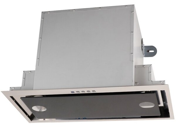 Okap AKPO WK-10 Neva Glass 60 Inox/czarne szkÅo 555m3/h 67dB klasa A
