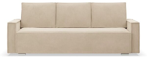 Kanapa rozkÅadana, sztruks, Union, 220x95x92 cm, beÅ¼owy | TYLETEGOTU