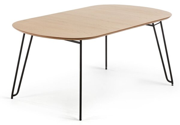Rozkładany stół w dekorze dębu 90x140 cm Novac – Kave Home