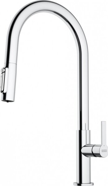 Bateria kuchenna stojÄ ca FRANKE Maris Slim Clear Water J pull-out do filtra wody Chrom 120.0730.870