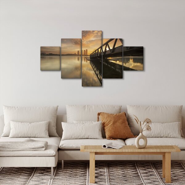 Obraz molo (125x70 cm)