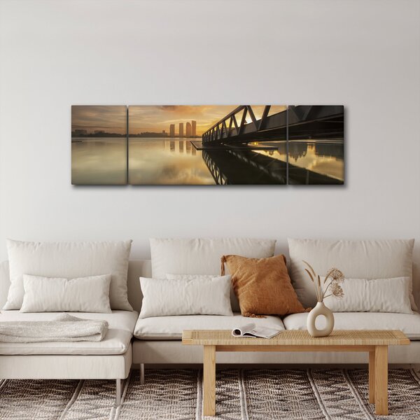 Obraz molo (170x50 cm)