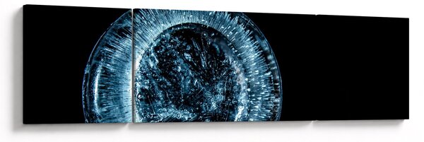 Obraz kropli lodu (170x50 cm)