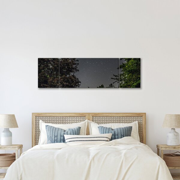 Obraz nocnego nieba (170x50 cm)